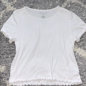 AE ribbed cropped Tee